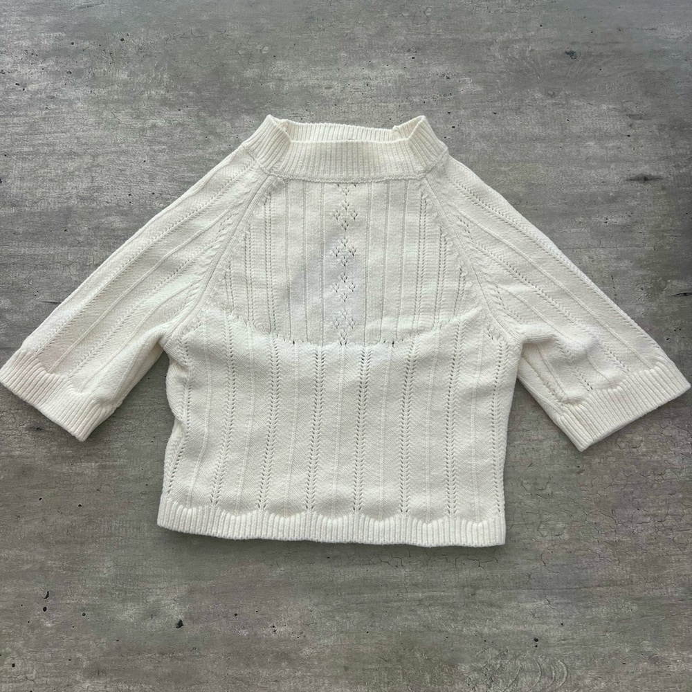 Cream Sweater